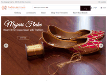 Tablet Screenshot of indianartizans.com